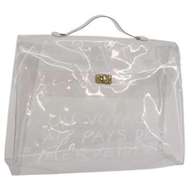 Borsa Kelly Hermès bianca Bianco