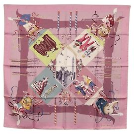 Sciarpa Hermès Carré 90 Porpora