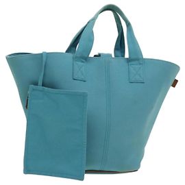 Bolso Tote Panier Plage GM de Hermès Azul