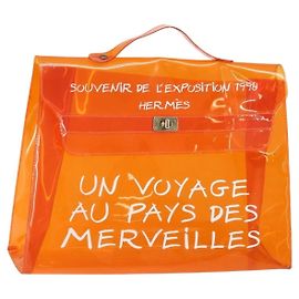 Sac à main Kelly Hermès Orange Orange