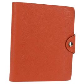 Hermès Hermes Yuris PM Day Planner Cover Orange