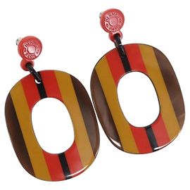 Hermès Hermes Birkin Earring Orange
