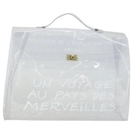 Borsa Kelly Hermès bianca Bianco