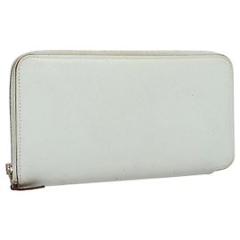 Hermès Hermes Steeple Azap Long Wallet Blue