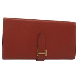 Hermès Birkin Wallet Brown Leather Brown