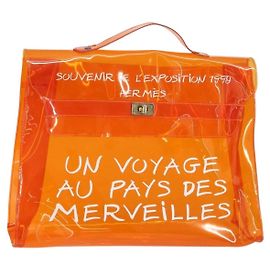 Sac à main Kelly Hermès Orange Orange