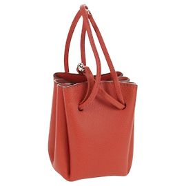Hermès Vespa Pouch Red Leather Red