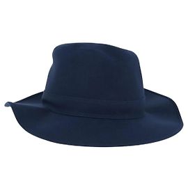 Hermès Hermes Hat Linen Navy Blue