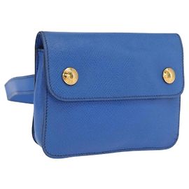 Sac à épaule Pochette Courchevel Hermès Bleu
