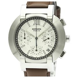 Hermès Relógio Masculino HERMES Nomade Cronógrafo Aço Auto Quartzo NO1.910 Outro