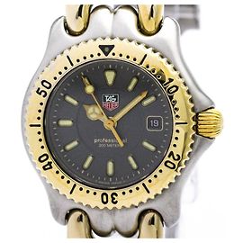 TAG HEUER Relógio feminino em aço dourado 200M Outro