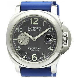 PANERAI Luminor Marina Steel Rubber Automatic Watch PAM00086 Other