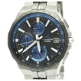 Autre Marque Relógio Solar de Titânio Casio Oceanus Manta OCW-S5000E-1AJF Outro