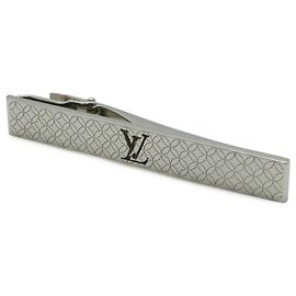 Pin de corbata plateado Louis Vuitton Plata
