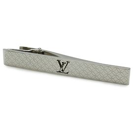 Louis Vuitton Silver Tie Pin Silvery