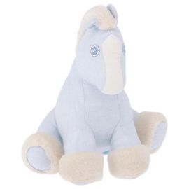 Hermès Hermes Baby Elmy Plüschhund Blau