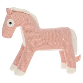 Perro de peluche Cheval Honoré de Hermès Naranja