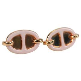 Hermès Hermes Pierce Mini Mayon Earring Pink