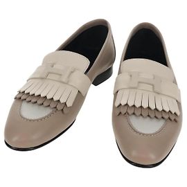 Hermès Moccasin Royale Schuhe Beige