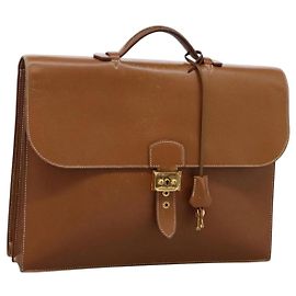Sac Adepeche 38 de Hermès Marron