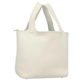 Sac à main Picotan PM Hermès Blanc