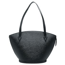 Bolso de compras Saint Jacques Epi Louis Vuitton Negro
