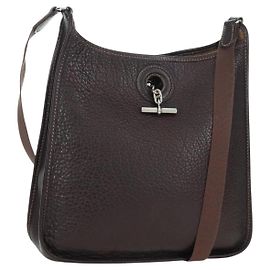 Bolsa de Ombro Vespa Hermès Marrom