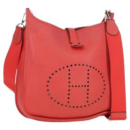 Bolso de Hombro Hermès Evelyn GM Rosa