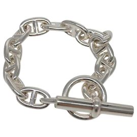 Hermès Bracciale Chaine D'ancre MM Hermes Argento