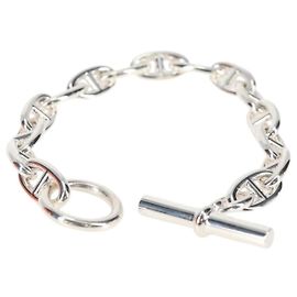 Hermès Bracciale Chaine D'ancre GM Hermes Ag925 15 Link Argento Argento