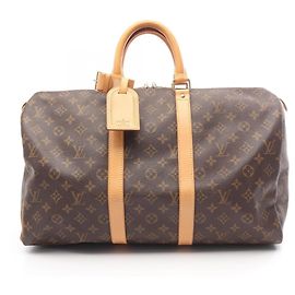 Sac Boston Keepall 45 Louis Vuitton Marron Monogramme