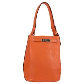 Hermès Hermes Togo Note Cover Orange