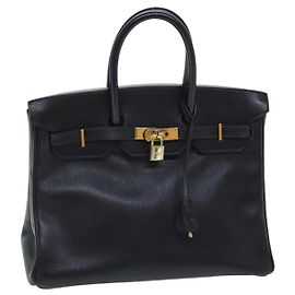 Sac à main Hermès Birkin 35 Noir