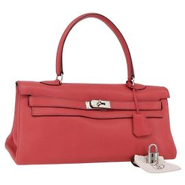 Bolsa de Ombro Hermès Kelly 40 Rosa