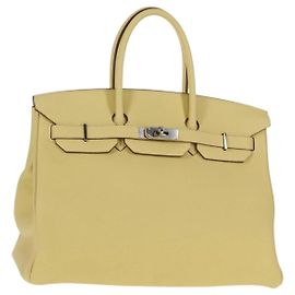 Borsa Hermès Birkin 35 Giallo