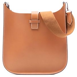 Hermès Sac Evelyne Sellier 29 en Vache Hunter Marron Marron