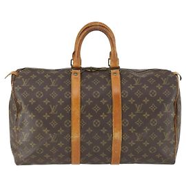 Louis Vuitton Keepall Monogram Canvas 45 Marrom