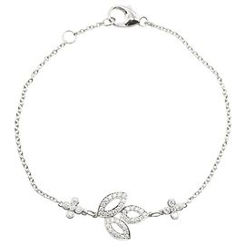 Harry Winston Lily Cluster Mini-Armband Silber Andere
