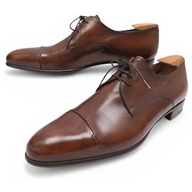 NUOVA SCARPA BERLUTI PIERCING DERBY 3 OCCHIELLI 11 45 + ALBERETTI PER SCARPE Marrone
