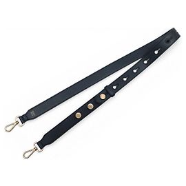 Fendi Black Leather Strap 112 cm for Bag Black