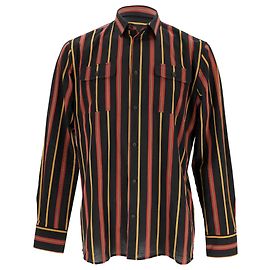 Camicia a righe con bottoni Bottega Veneta in cotone multicolore Multicolore