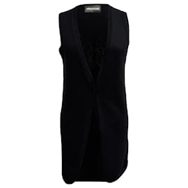 Offenes Vest Zadig & Voltaire aus schwarzer Kaschmir Schwarz