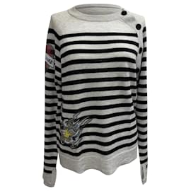Pull rayé Zadig & Voltaire en cachemire multicolore Multicolore