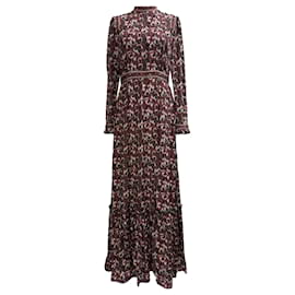 Robe Maxi Vilshenko en Polyester Multicolore Multicolore