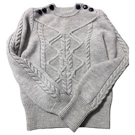 Pull en laine Isabel Marant Gris Gris