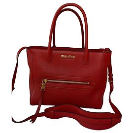 Miu Miu Madras Rosso