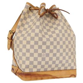 LOUIS VUITTON Borsa a Spalla Noe Damier Azur N42222 LV Auth LNZ751A Altro