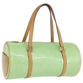 LOUIS VUITTON Sac à main Monogram Vernis Bedford Menthe M91309 LV Auth LNZ769A Vert