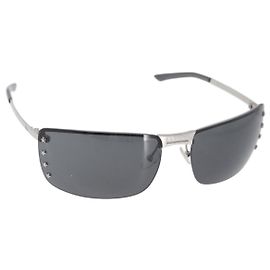 Gafas de sol Christian Dior de plástico negras Auth bs34062 Negro