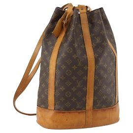 LOUIS VUITTON Bolsa de Hombro Monogram Randonnee GM M42244 LV Auth mr1862 Monograma